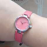 Buy Shop Coach Park Pink Dial Pink Leather Strap Watch for Women - 14503536 USA Online