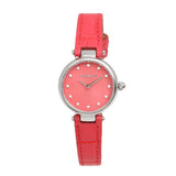 Buy Shop Coach Park Pink Dial Pink Leather Strap Watch for Women - 14503536 USA Online
