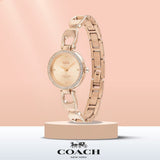 Buy Shop Coach Park Signature Rose Gold Dial Rose Gold Steel Strap Watch for Women - 14503172 USA Online