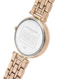 Buy Shop Coach Park Silver Dial Rose Gold Steel Strap Watch for Women - 14503735 USA Online