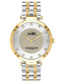 Buy Shop Coach Park Silver Dial Rose Gold Steel Strap Watch for Women - 14503735 USA Online