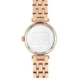 Buy Shop Coach Park Silver Dial Rose Gold Steel Strap Watch for Women - 14503736 USA Online
