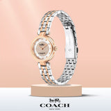 Buy Shop Coach Park Silver Dial Two Tone Steel Strap Watch for Women - 14503642 USA Online