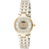 Buy Shop Coach Park Silver Dial Two Tone Steel Strap Watch for Women - 14503642 USA Online