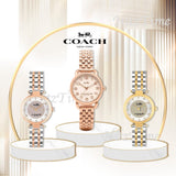 Buy Shop Coach Park Silver Dial Two Tone Steel Strap Watch for Women - 14503643 USA Online