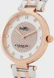 Buy Shop Coach Park Silver Dial Two Tone Steel Strap Watch for Women - 14503644 USA Online