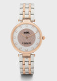 Buy Shop Coach Park Silver Dial Two Tone Steel Strap Watch for Women - 14503644 USA Online