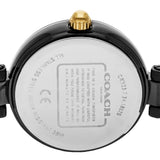 Buy Shop Coach Park Swarovski Crystals Black Dial Black Steel Strap Watch for Women - 14503564 USA Online
