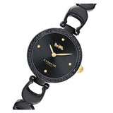 Buy Shop Coach Park Swarovski Crystals Black Dial Black Steel Strap Watch for Women - 14503564 USA Online