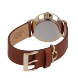 Buy Shop Coach Perry Analog Gold Dial Brown Leather Strap Watch for Women - 14503331-C USA Online