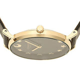 Buy Shop Coach Perry Black Dial Black Leather Strap Watch for Women - 14503042 USA Online