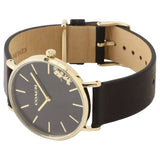 Buy Shop Coach Perry Black Dial Black Leather Strap Watch for Women - 14503333 USA Online