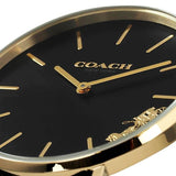 Buy Shop Coach Perry Black Dial Black Leather Strap Watch for Women - 14503333 USA Online