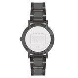 Buy Shop Coach Perry Black Ion Plated Dial Black Steel Strap Watch for Women - 14503641 USA Online