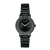 Buy Shop Coach Perry Black Ion Plated Dial Black Steel Strap Watch for Women - 14503641 USA Online