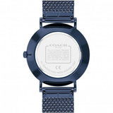 Buy Shop Coach Perry Blue Dial Blue Mesh Bracelet Watch for Women - 14503824 USA Online