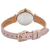 Buy Shop Coach Perry Diamonds Mother of Pearl Dial Pink Leather Strap Watch for Women - 14503190 USA Online