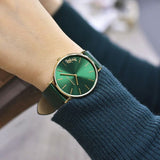 Buy Shop Coach Perry Green Dial Green Leather Strap Watch for Women - 14503383-C USA Online