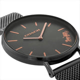 Buy Shop Coach Perry Grey Dial Grey Mesh Bracelet Watch for Women - 14503127 USA Online