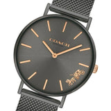 Buy Shop Coach Perry Grey Dial Grey Mesh Bracelet Watch for Women - 14503127 USA Online