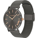 Buy Shop Coach Perry Grey Dial Grey Mesh Bracelet Watch for Women - 14503127 USA Online