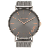 Buy Shop Coach Perry Grey Dial Grey Mesh Bracelet Watch for Women - 14503127 USA Online