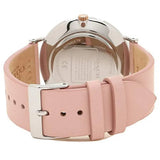 Buy Shop Coach Perry Mother of Pearl Pink Dial Pink Leather Strap Watch for Women - 14503244 USA Online