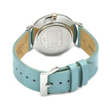 Buy Shop Coach Perry Mother of Pearl White Dial Blue Leather Strap Watch for Women - 14503271 USA Online