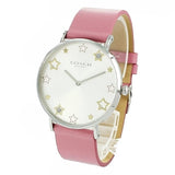 Buy Shop Coach Perry Mother of Pearl White Dial Pink Leather Strap Watch for Women - 14503243 USA Online