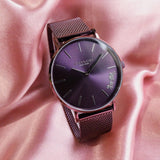 Buy Shop Coach Perry Purple Dial Purple Mesh Bracelet Watch for Women - 14503484 USA Online