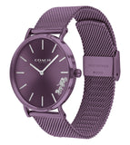 Buy Shop Coach Perry Purple Dial Purple Mesh Bracelet Watch for Women - 14503484 USA Online