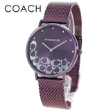 Buy Shop Coach Perry Purple Dial Purple Mesh Bracelet Watch for Women - 14503484 USA Online