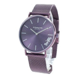 Buy Shop Coach Perry Purple Dial Purple Mesh Bracelet Watch for Women - 14503484 USA Online