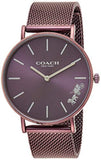 Buy Shop Coach Perry Purple Dial Purple Mesh Bracelet Watch for Women - 14503484 USA Online