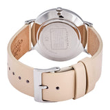 Buy Shop Coach Perry Beige Floral Dial Beige Leather Strap Watch for Women - 14503293 USA Online