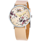 Buy Shop Coach Perry Beige Floral Dial Beige Leather Strap Watch for Women - 14503293 USA Online