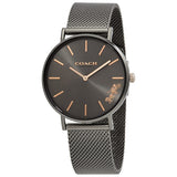 Buy Shop Coach Perry Grey Dial Grey Mesh Bracelet Watch for Women - 14503127 USA Online