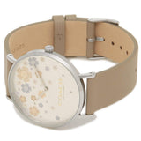 Buy Shop Coach Perry Quartz Silver Dial Brown Leather Strap Watch for Women - 14503326 USA Online