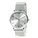 Buy Shop Coach Perry Quartz Silver Dial Silver Mesh Bracelet Watch for Women - 14503384 USA Online