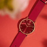 Buy Shop Coach Perry Red Dial Red Leather Strap Watch for Women - 14503722 USA Online