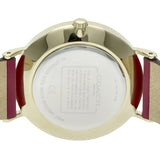 Buy Shop Coach Perry Red Dial Red Leather Strap Watch for Women - 14503722 USA Online