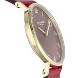 Buy Shop Coach Perry Red Dial Red Leather Strap Watch for Women - 14503722 USA Online