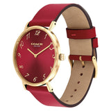 Buy Shop Coach Perry Red Dial Red Leather Strap Watch for Women - 14503722 USA Online