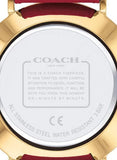 Buy Shop Coach Perry Red Dial Red Leather Strap Watch for Women - 14503852 USA Online