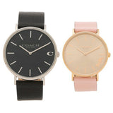 Buy Shop Coach Perry Rose Gold Dial Pink Leather Strap Watch for Women - 14503332-C USA Online