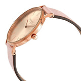 Buy Shop Coach Perry Rose Gold Dial Pink Leather Strap Watch for Women - 14503332-C USA Online