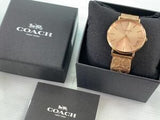 Buy Shop Coach Perry Rose Gold Dial Rose Gold Mesh Bracelet Watch for Women - 14503343 USA Online