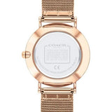 Buy Shop Coach Perry Rose Gold Dial Rose Gold Mesh Bracelet Watch for Women - 14503343 USA Online