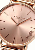 Buy Shop Coach Perry Rose Gold Dial Rose Gold Mesh Bracelet Watch for Women - 14503343 USA Online
