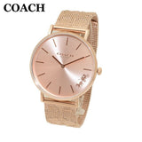 Buy Shop Coach Perry Rose Gold Dial Rose Gold Mesh Bracelet Watch for Women - 14503343 USA Online